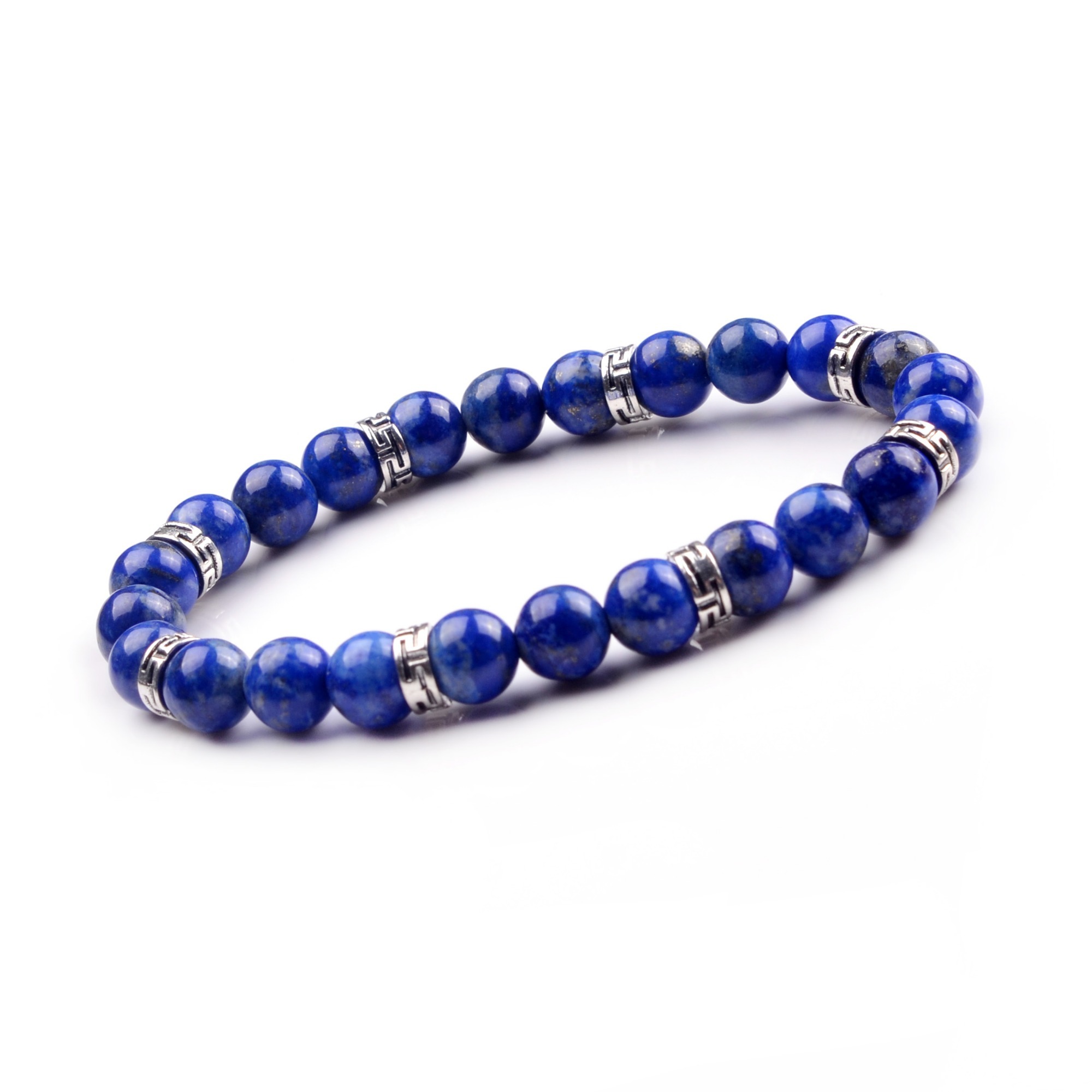 Alloy 8MM Beads Bracelet