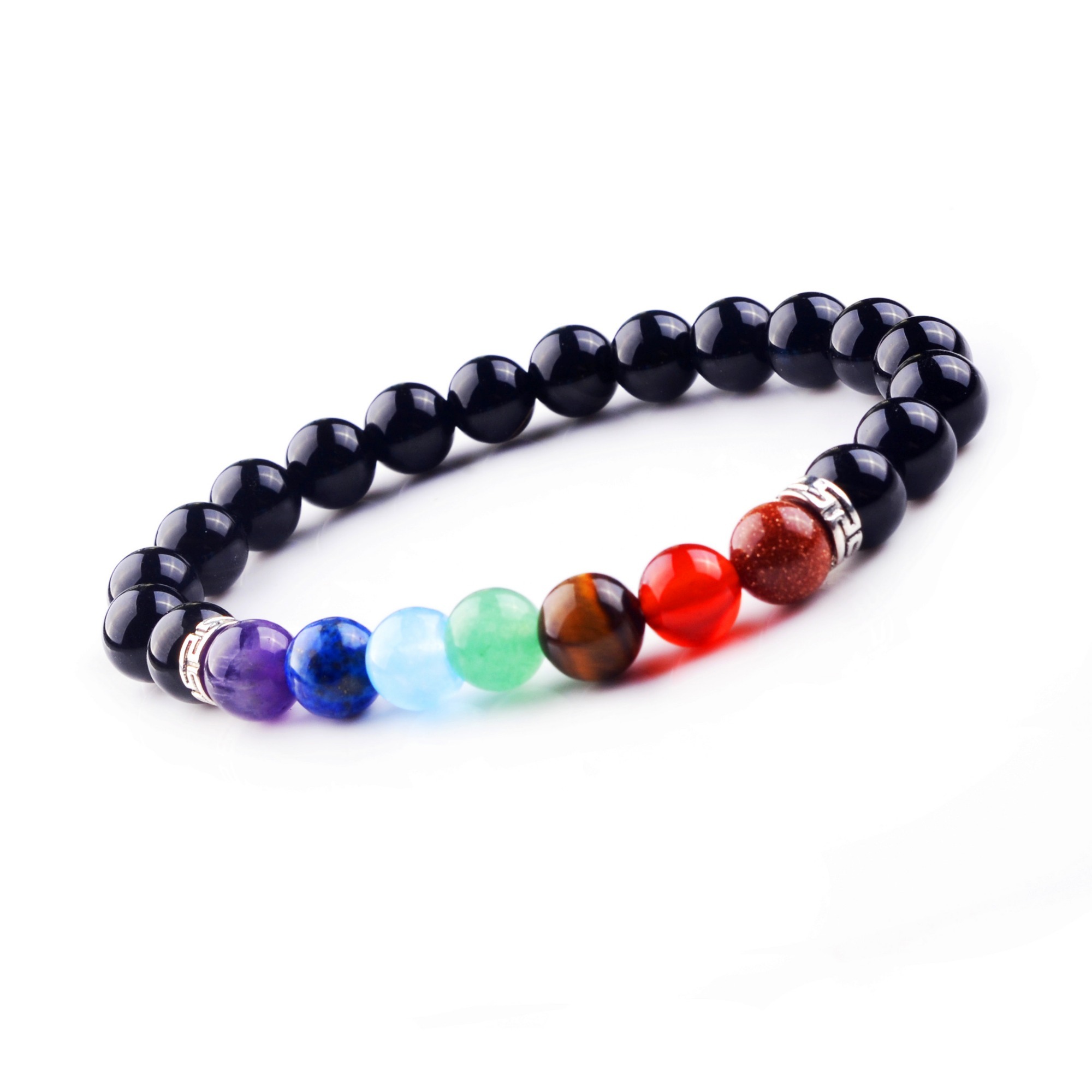 7 Chakra Stone 8MM Bracelet