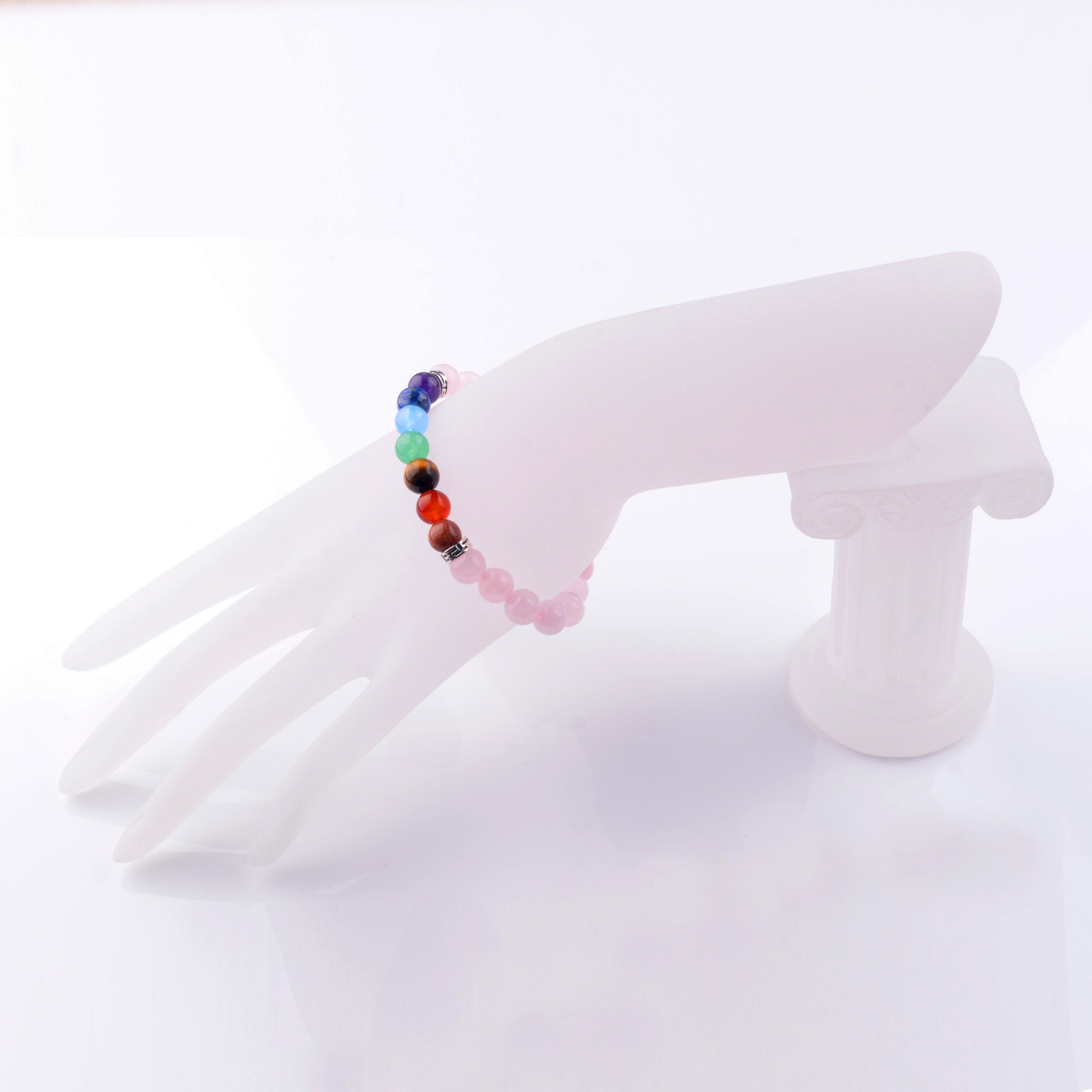 7 Chakra Stone 8MM Bracelet