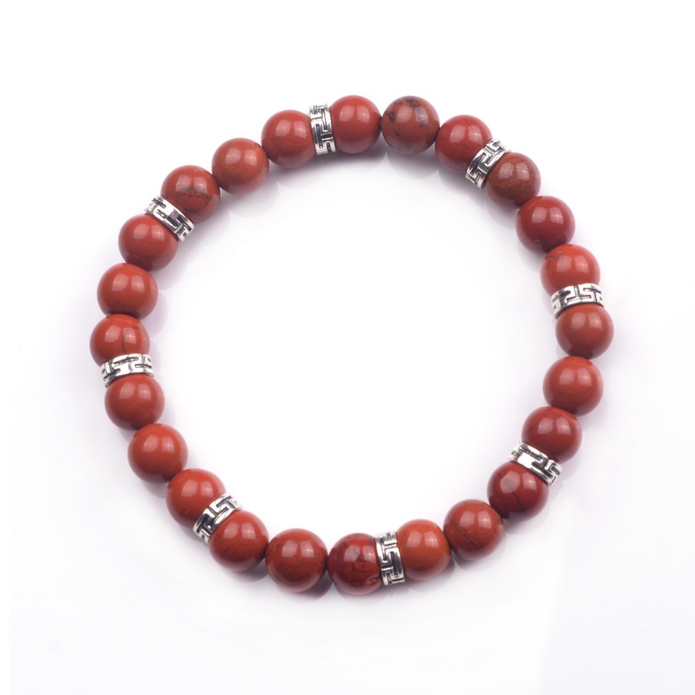 Alloy 8MM Beads Bracelet