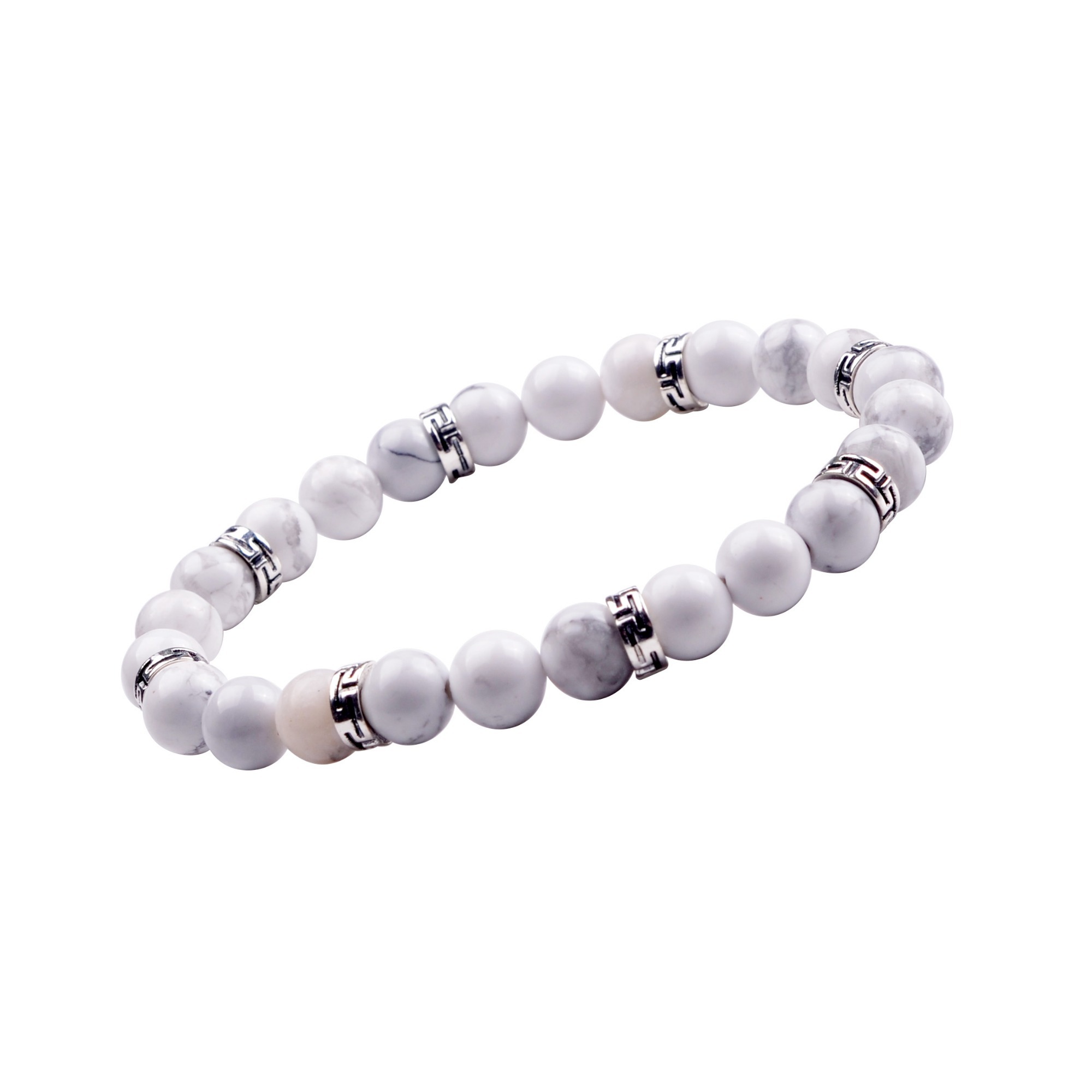 Alloy 8MM Beads Bracelet
