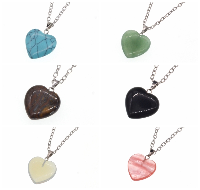 Fashion Red heart pendant necklace