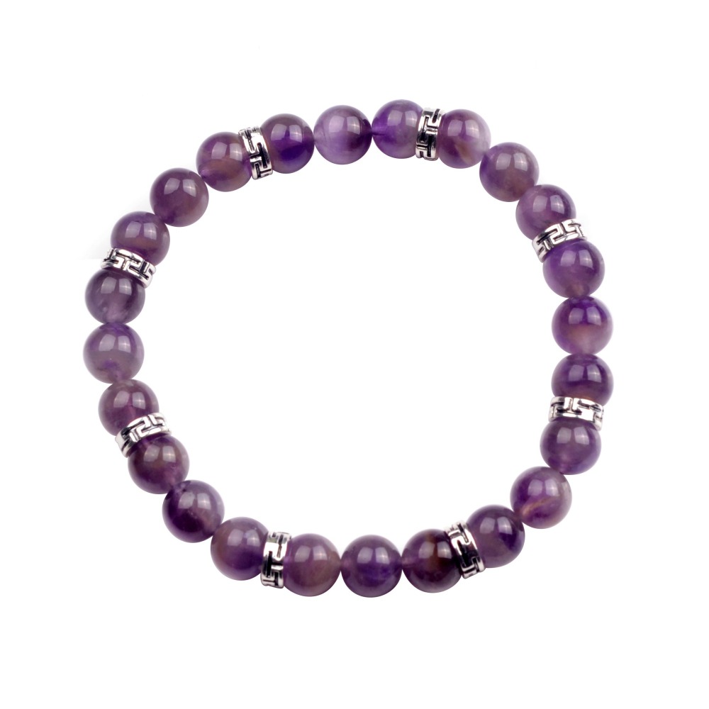 Alloy 8MM Beads Bracelet