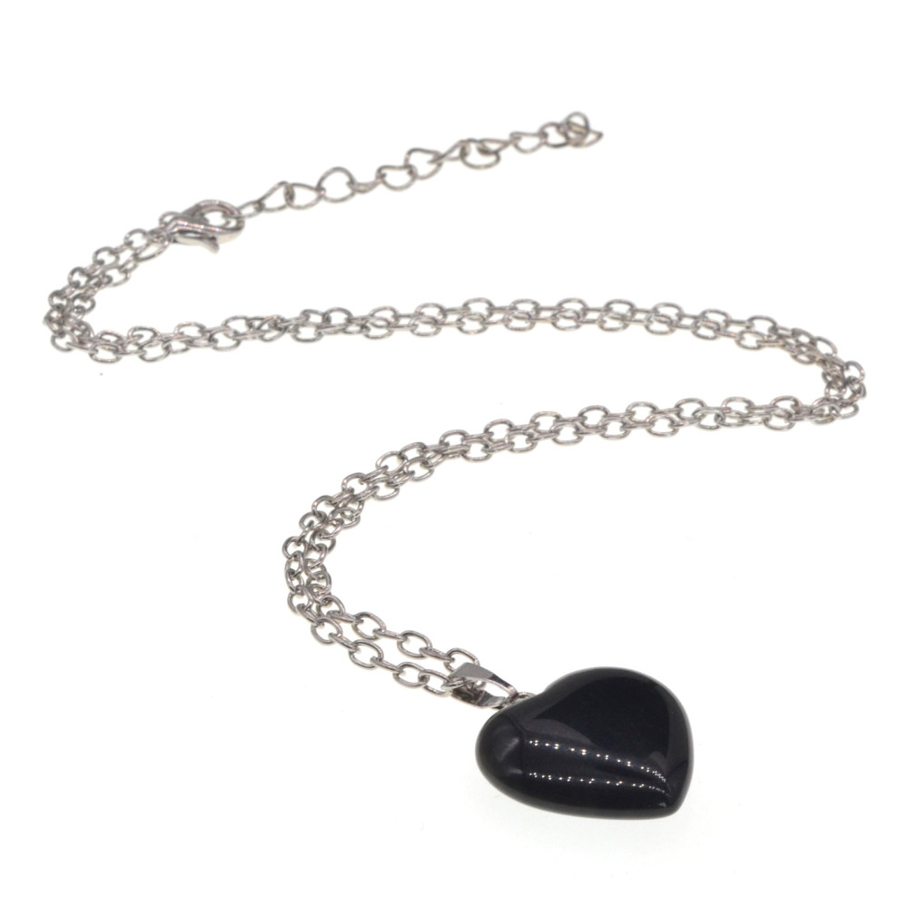 Fashion Red heart pendant necklace