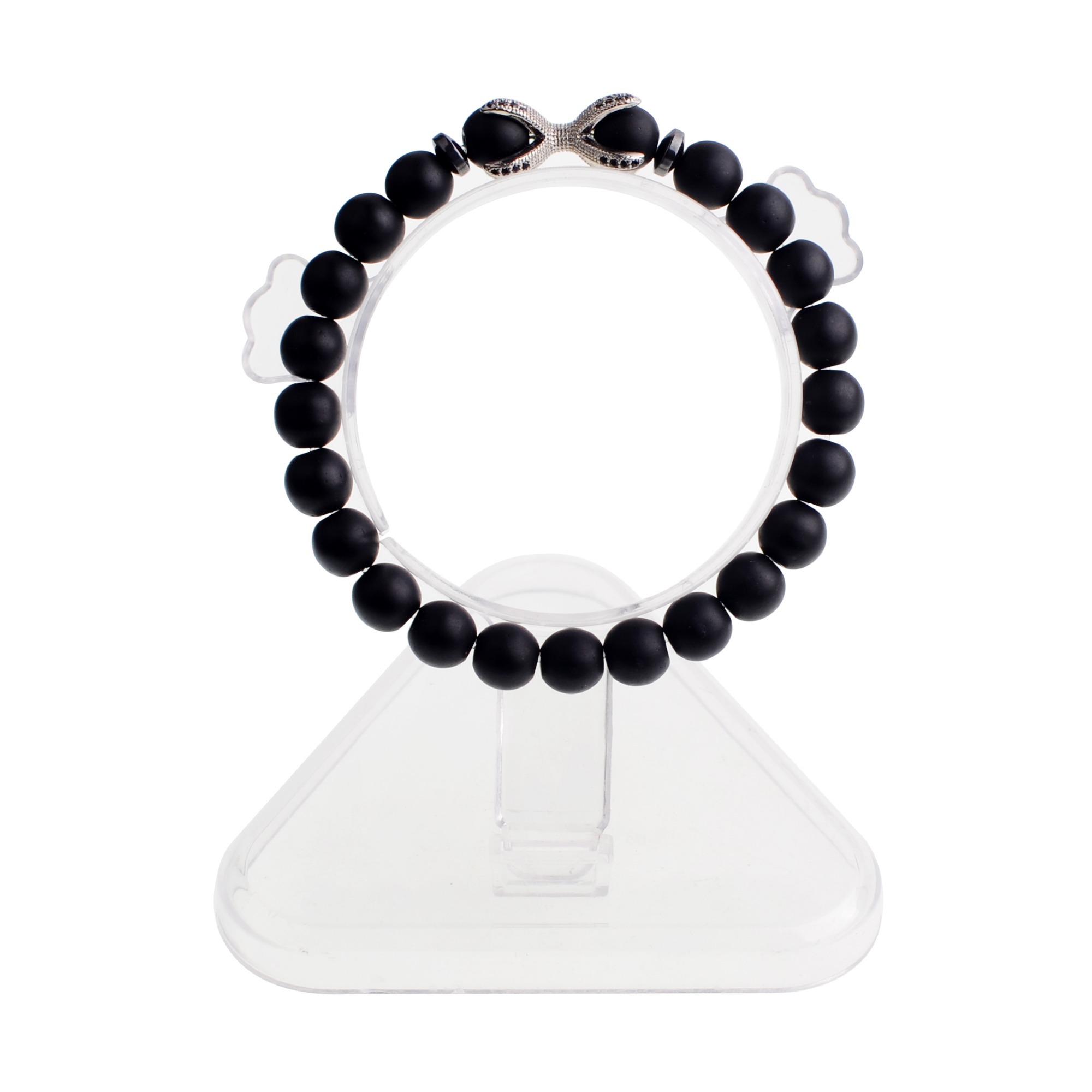 Matted Black Onyx Bracelet