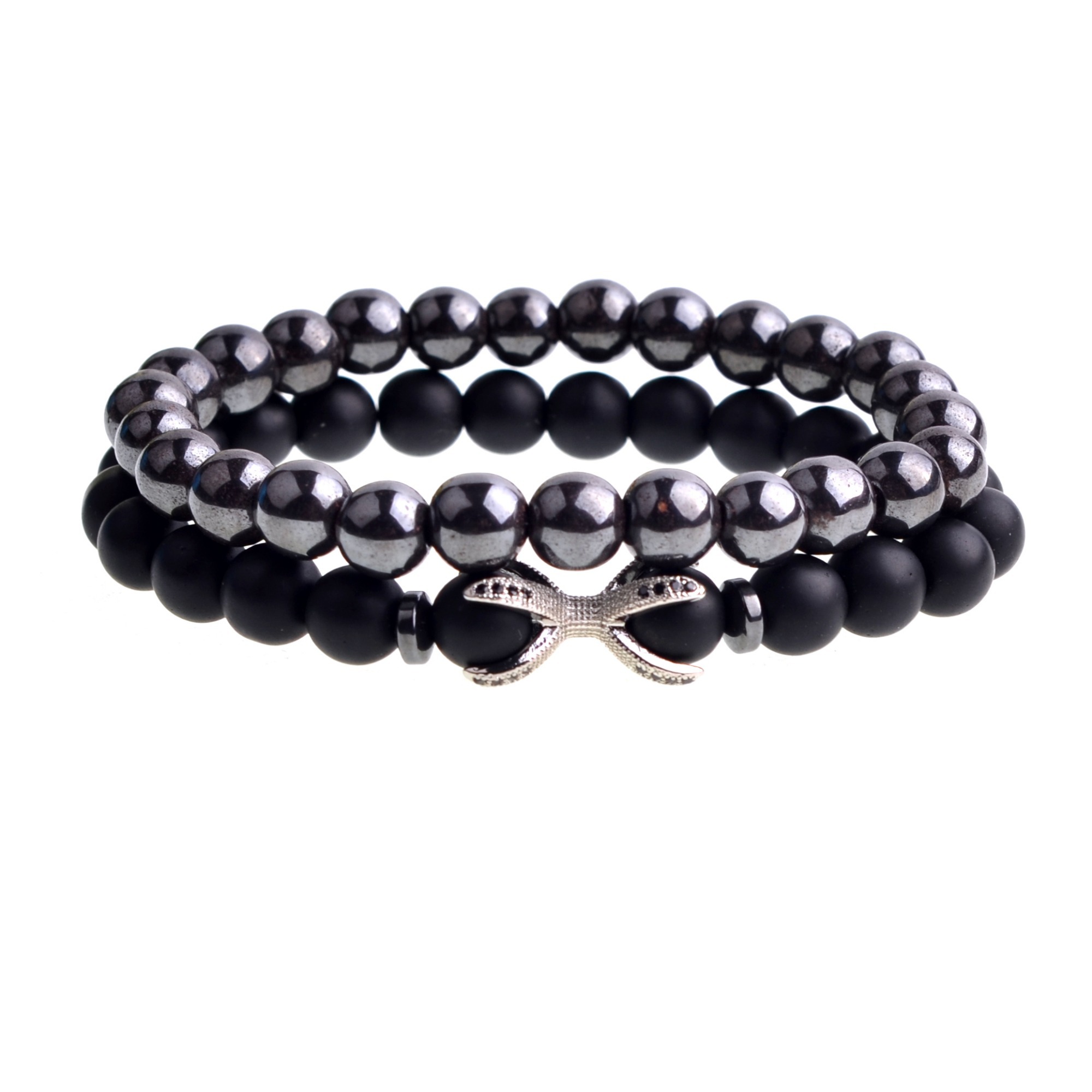 Matted Black Onyx Bracelet