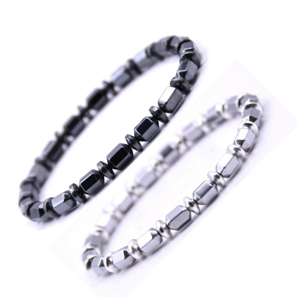 Fashionable And Noble Hexagonal Column Aidi Da Lovers Bracelet