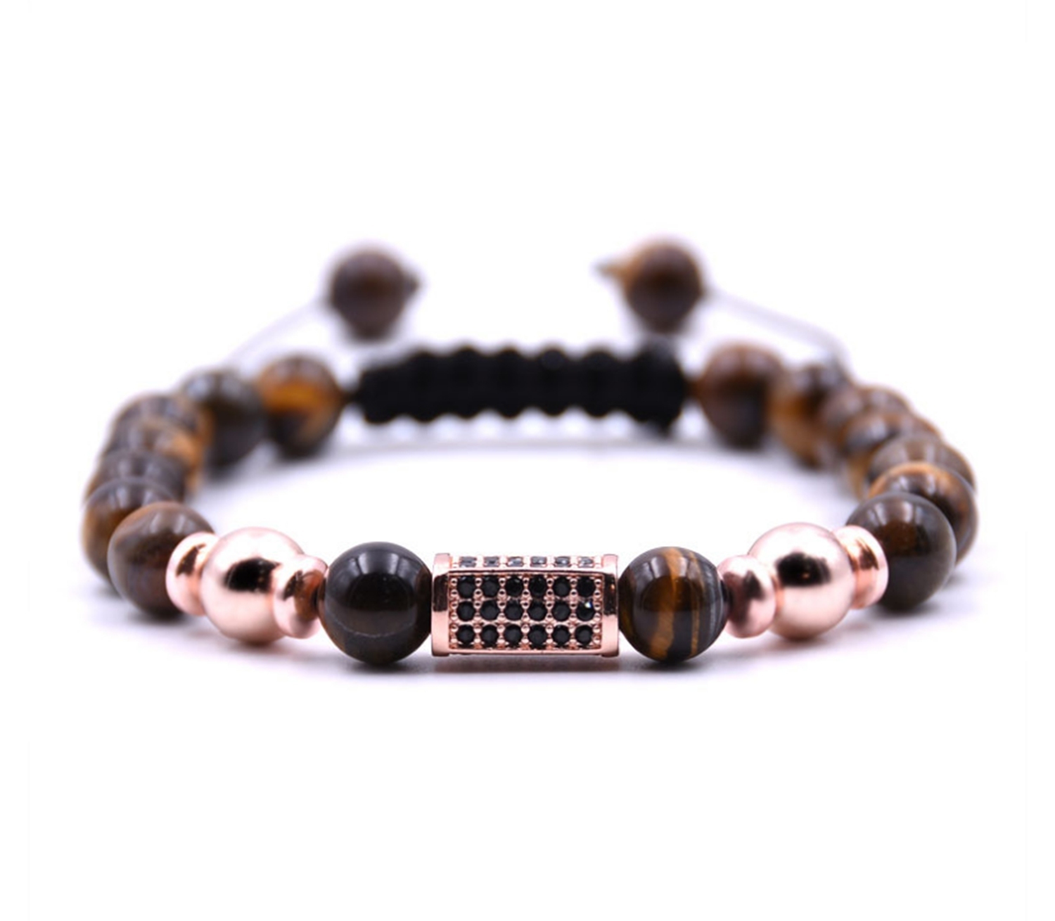 Fashion Simple Natural Stone Hand-woven Bracelet Lovers