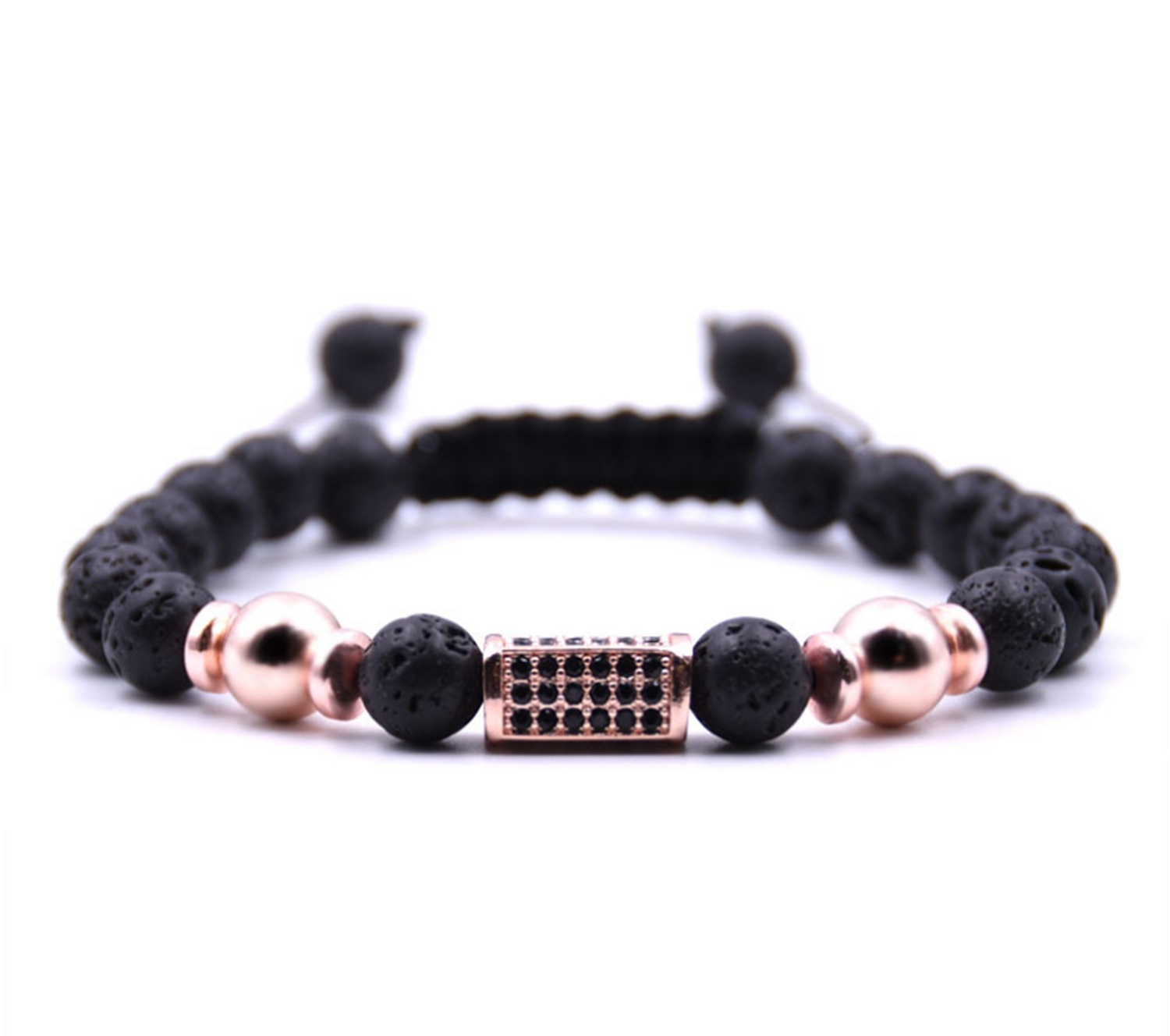 Fashion Simple Natural Stone Hand-woven Bracelet Lovers