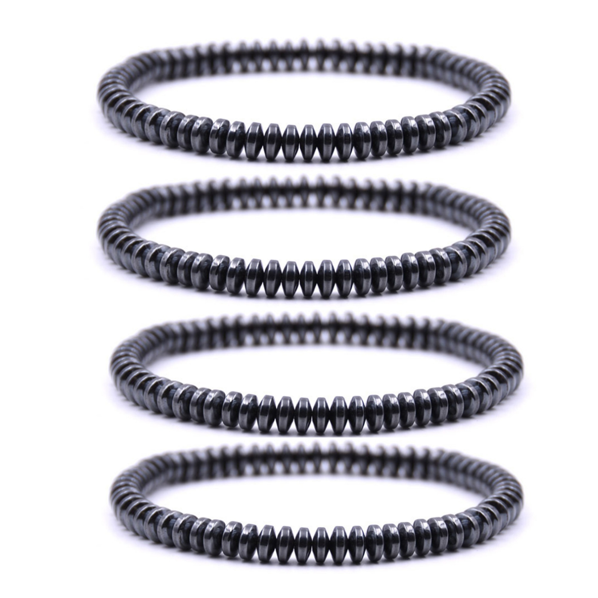 Fashionable And High-quality Black Bile Stone Aidida Bracelet Lovers