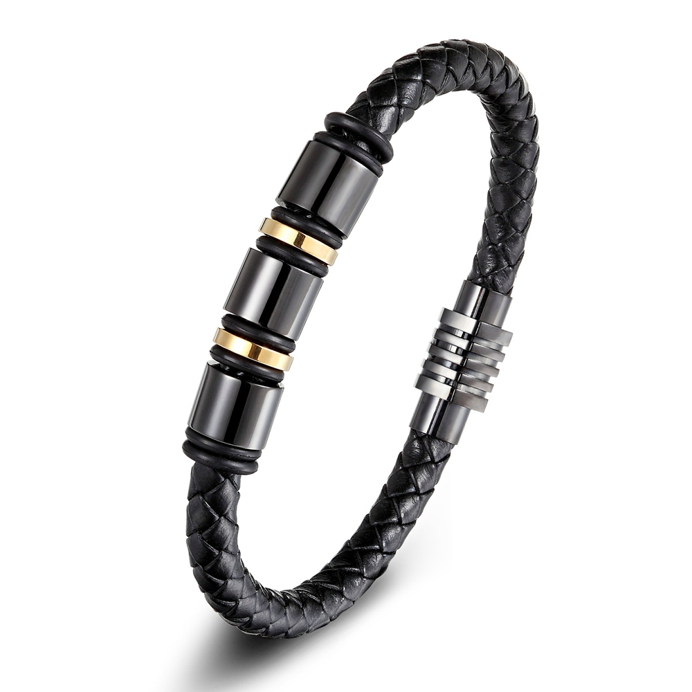 Fashion Alloy Leather Bracelets Bangles Multilayer Bracelets Jewelry Gift