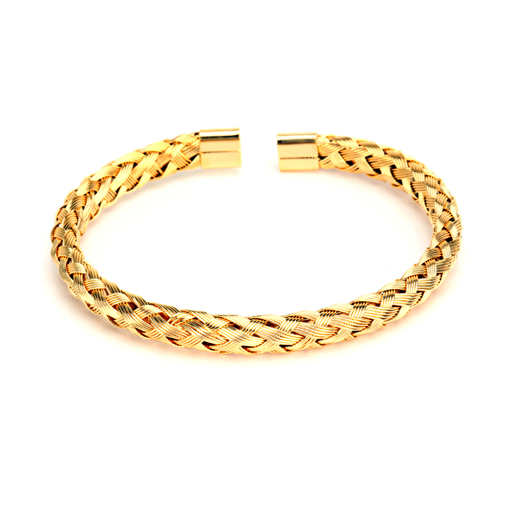 Titanium Steel for Women Bangle Bracelet Wrist in Heart and CZ Stone Jewelry
