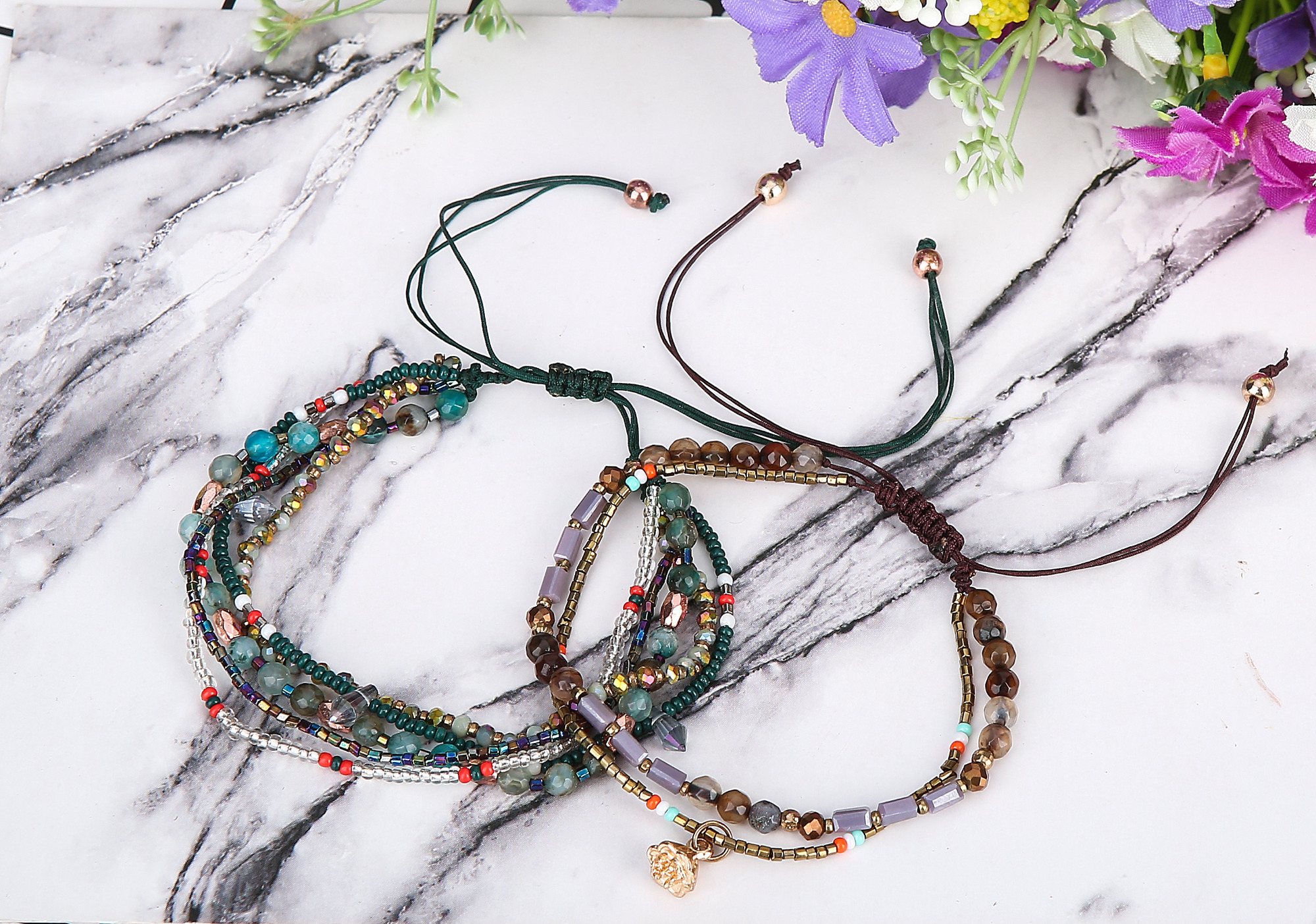 Beach Handmade Beaded Bracelet Man Fashion Women Fashion Gift For Women Beautiful Beads