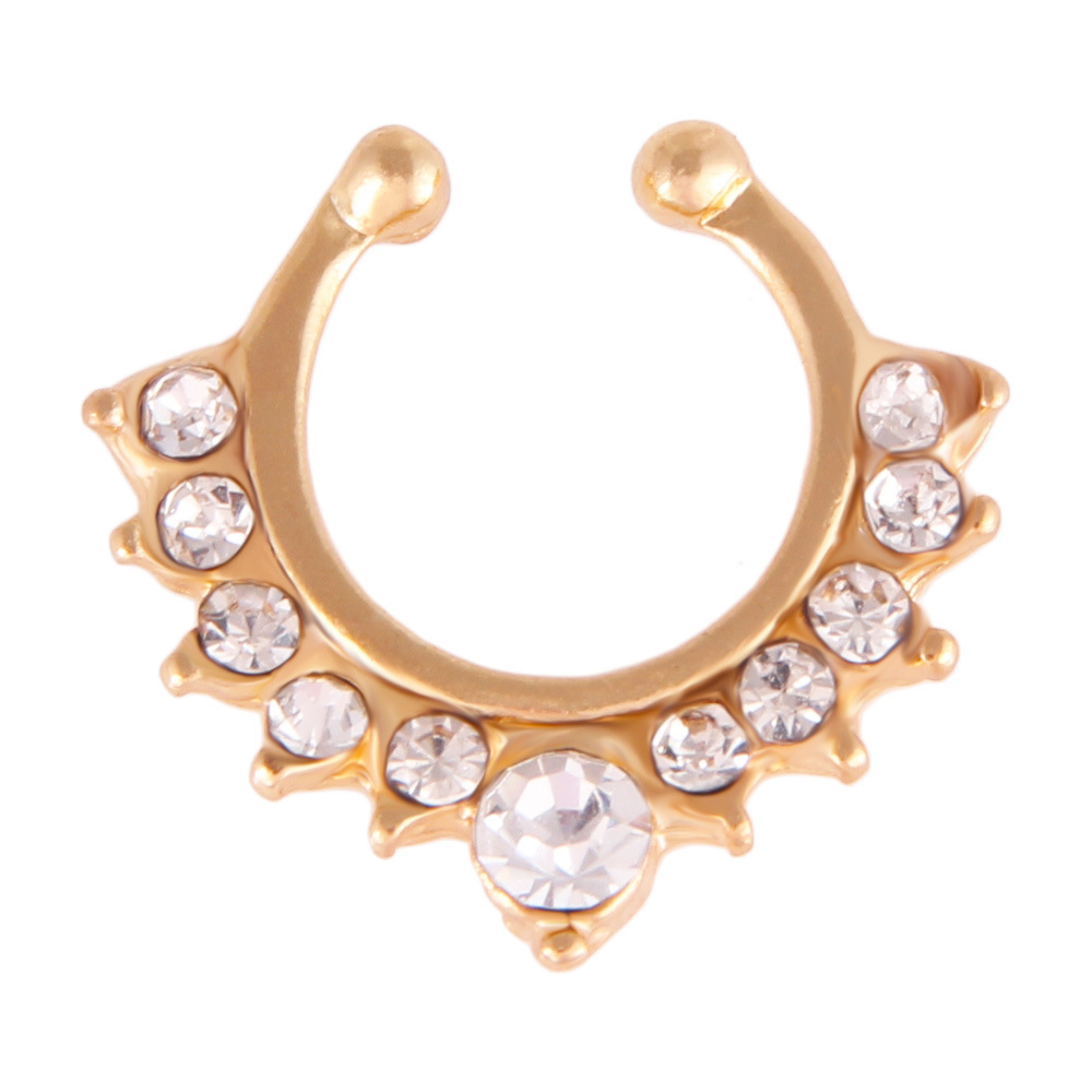 Fashion Diamond nose ring for Women Charm Jewelry