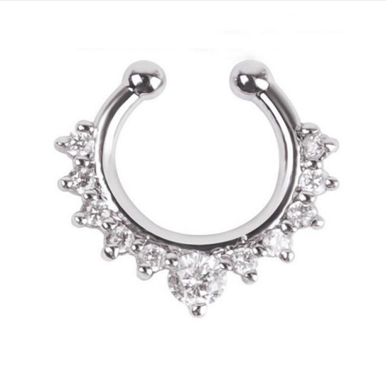 Fashion Diamond nose ring for Women Charm Jewelry