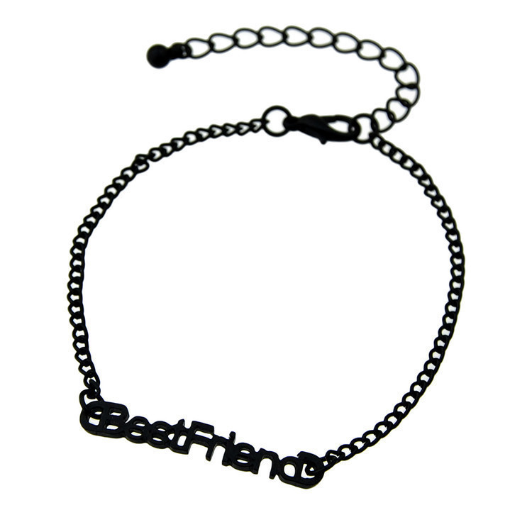 Fashion Alloy  Best Friends Adjistable Bracelet Long Distance Friendship Gift