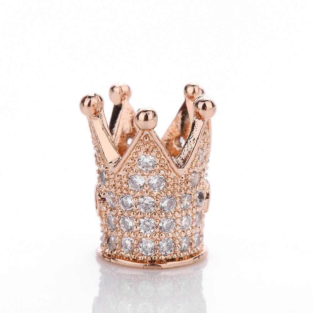 Mico Crystal Copper Crown Beads Findings for Makeing jewelry