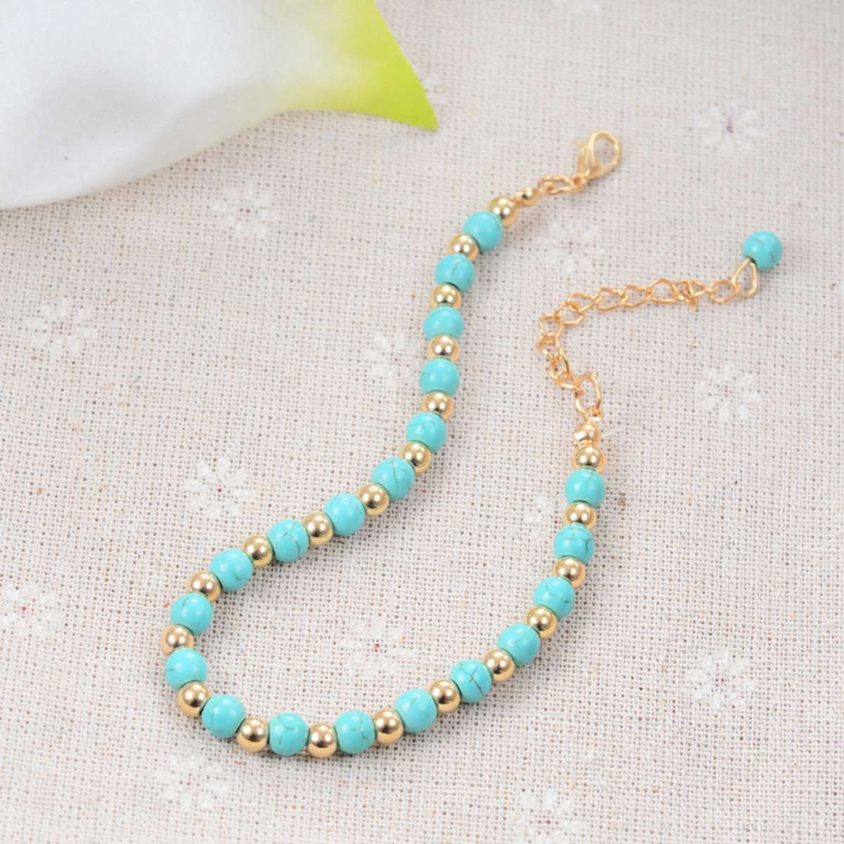 Boho Wave Anklet Multi-Layer Beach Anklet Foot Charm Jewelry Gifts Women