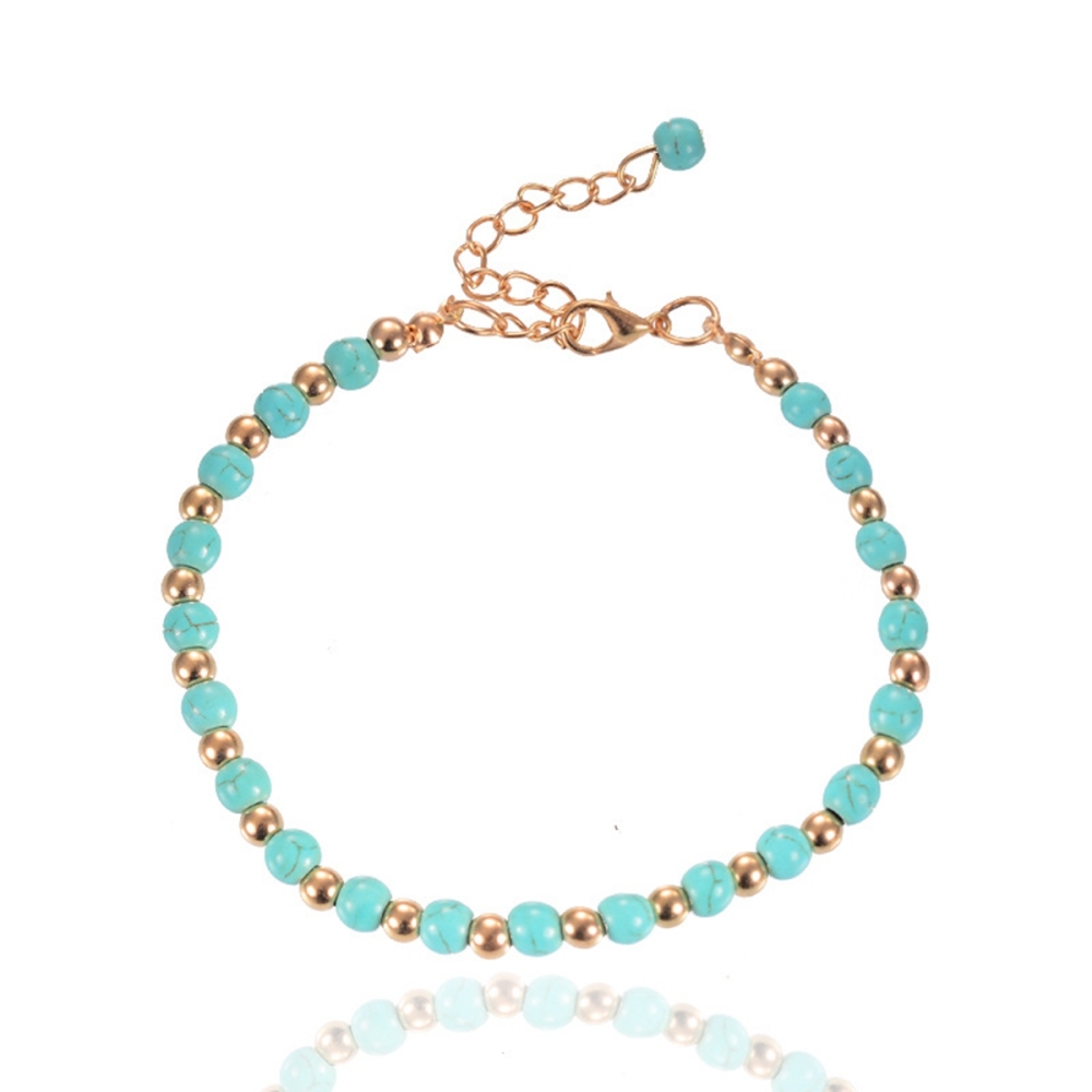 Boho Wave Anklet Multi-Layer Beach Anklet Foot Charm Jewelry Gifts Women