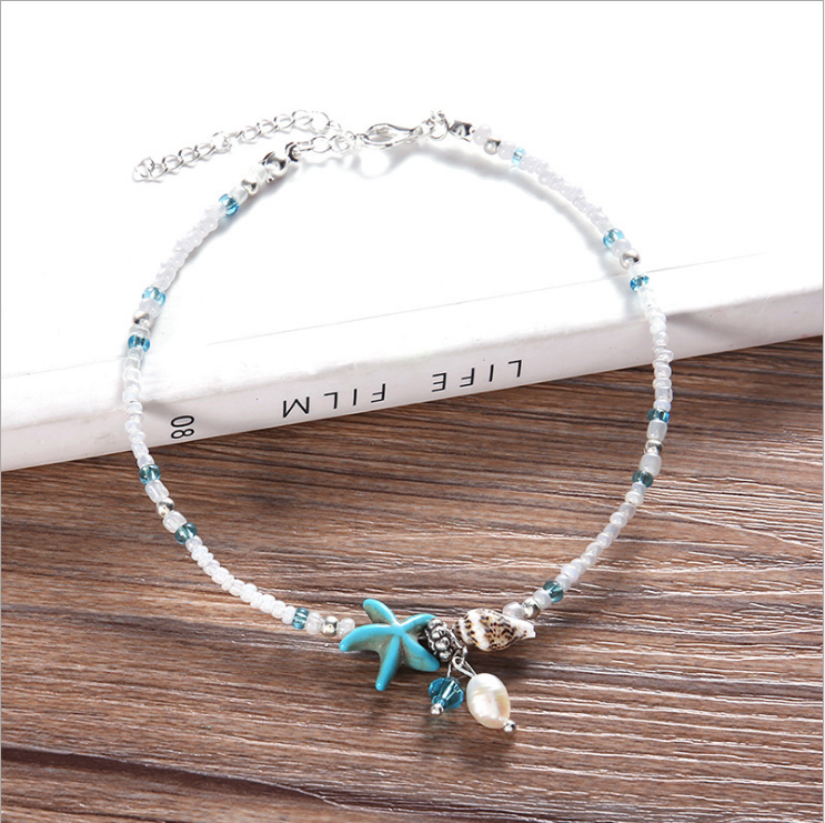 Boho Star Beach Anklet Foot Charm Jewelry Gifts Women