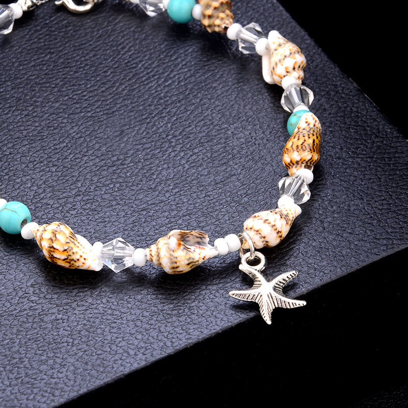 Star Alloy Pendant Beach Anklet Foot Charm Jewelry Gifts Women