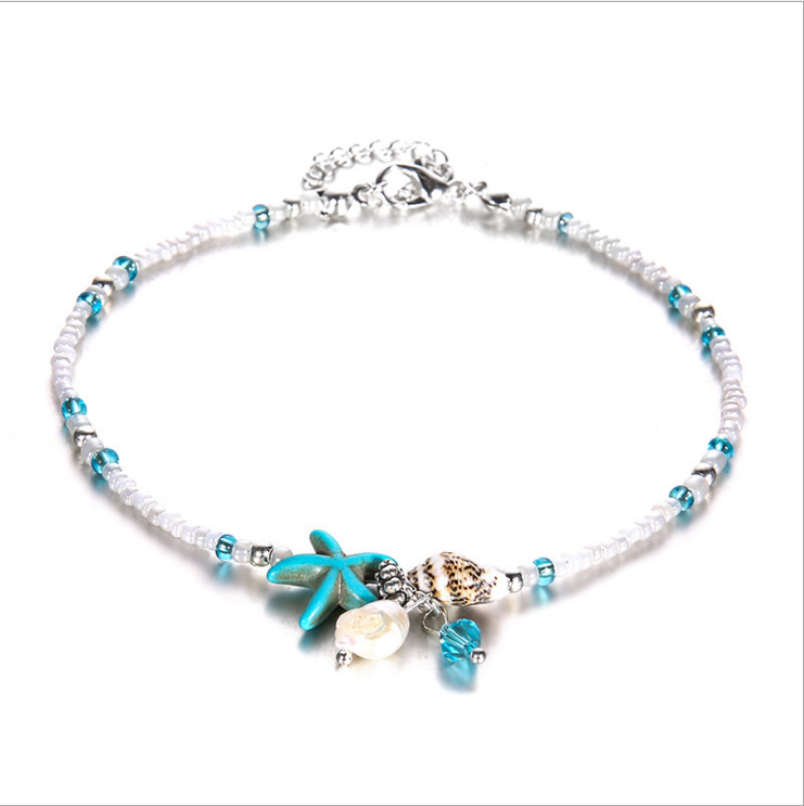 Boho Star Beach Anklet Foot Charm Jewelry Gifts Women