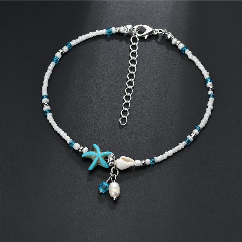 Boho Star Beach Anklet Foot Charm Jewelry Gifts Women