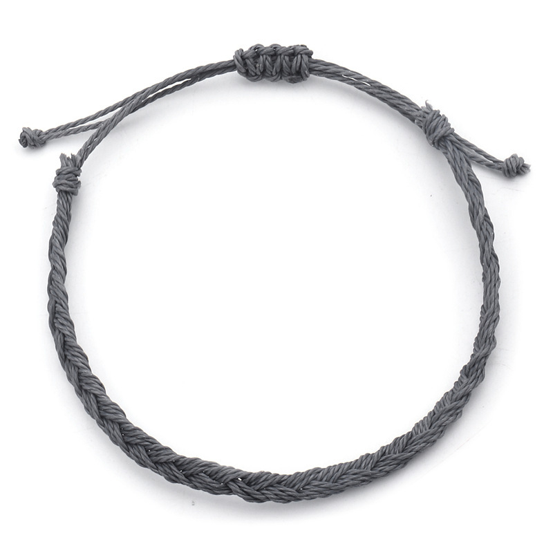 3PCS/Sets Wave Bracelet Braided Rope Bracelet Set Adjustable Friendship Bohemian Handmade Bracelet Waterproof for Women Men Kids