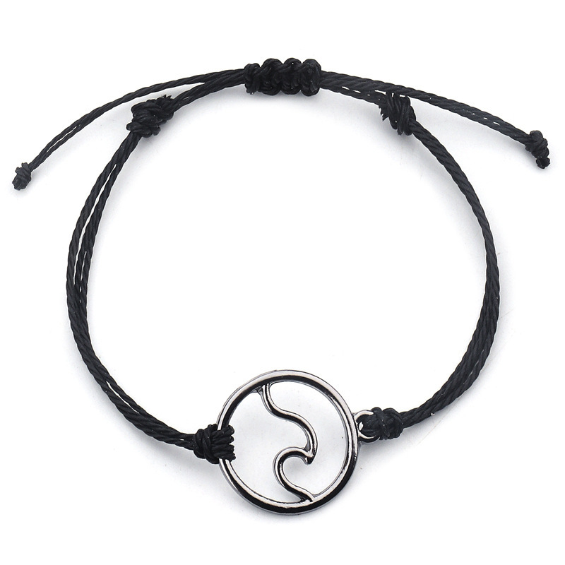 3PCS/Sets Wave Bracelet Braided Rope Bracelet Set Adjustable Friendship Bohemian Handmade Bracelet Waterproof for Women Men Kids