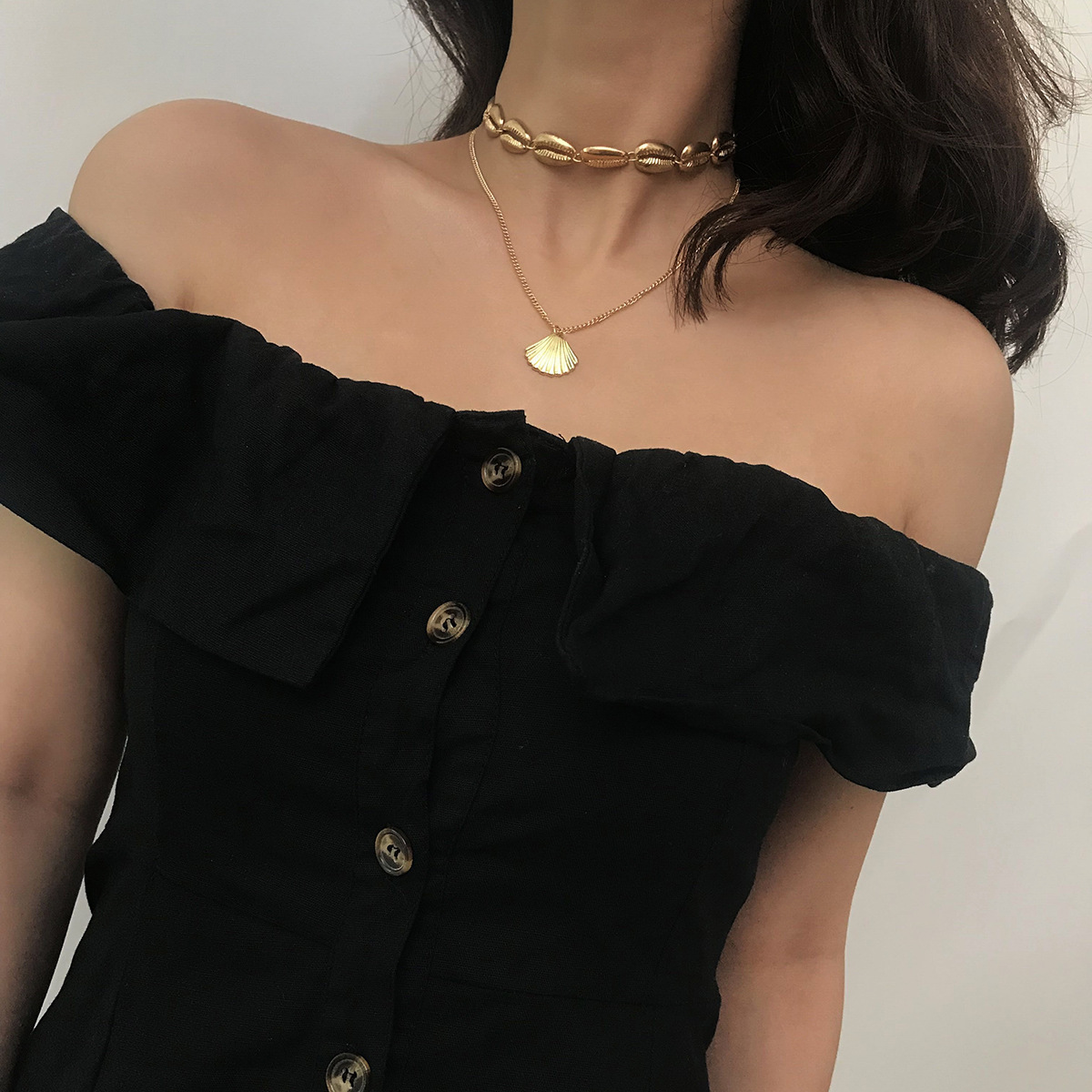Women Necklace Chains,Nmch Fashion Tassel Multilayer Necklace Elegant Silver Gold Chain Jewelry SN0721G