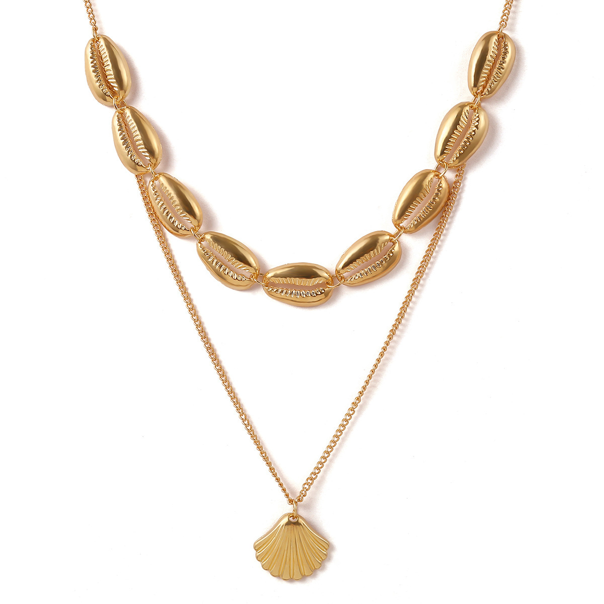 Women Necklace Chains,Nmch Fashion Tassel Multilayer Necklace Elegant Silver Gold Chain Jewelry SN0726G