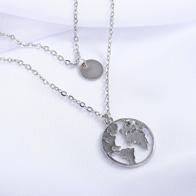Women Necklace Chains,Nmch Fashion Tassel Multilayer Necklace Elegant Silver Gold Chain Jewelry Gift