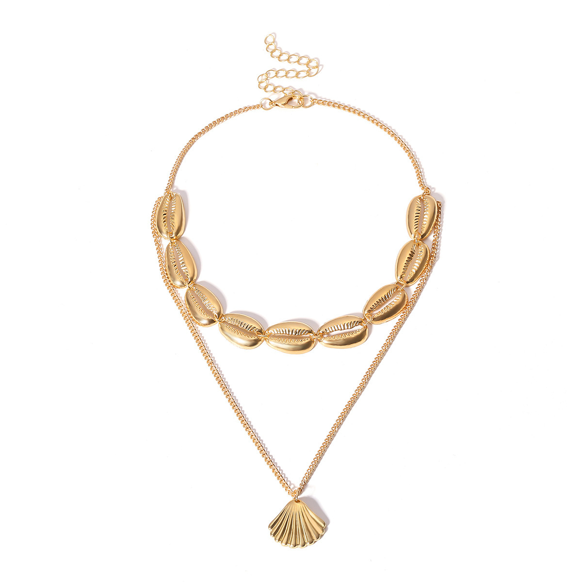 Women Necklace Chains,Nmch Fashion Tassel Multilayer Necklace Elegant Silver Gold Chain Jewelry SN0726G