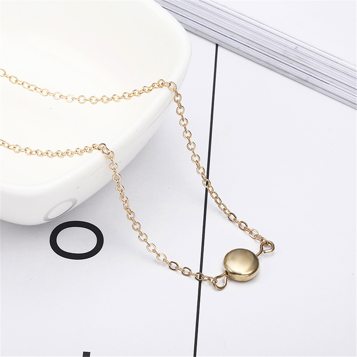 Women Necklace Chains,Nmch Fashion Tassel Multilayer Necklace Elegant Silver Gold Chain Jewelry Gift