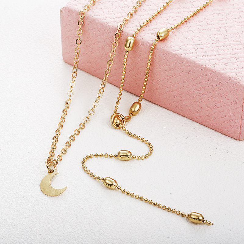 Women Necklace Chains,Nmch Fashion Tassel Multilayer Necklace Elegant Silver Gold Chain Jewelry Gift