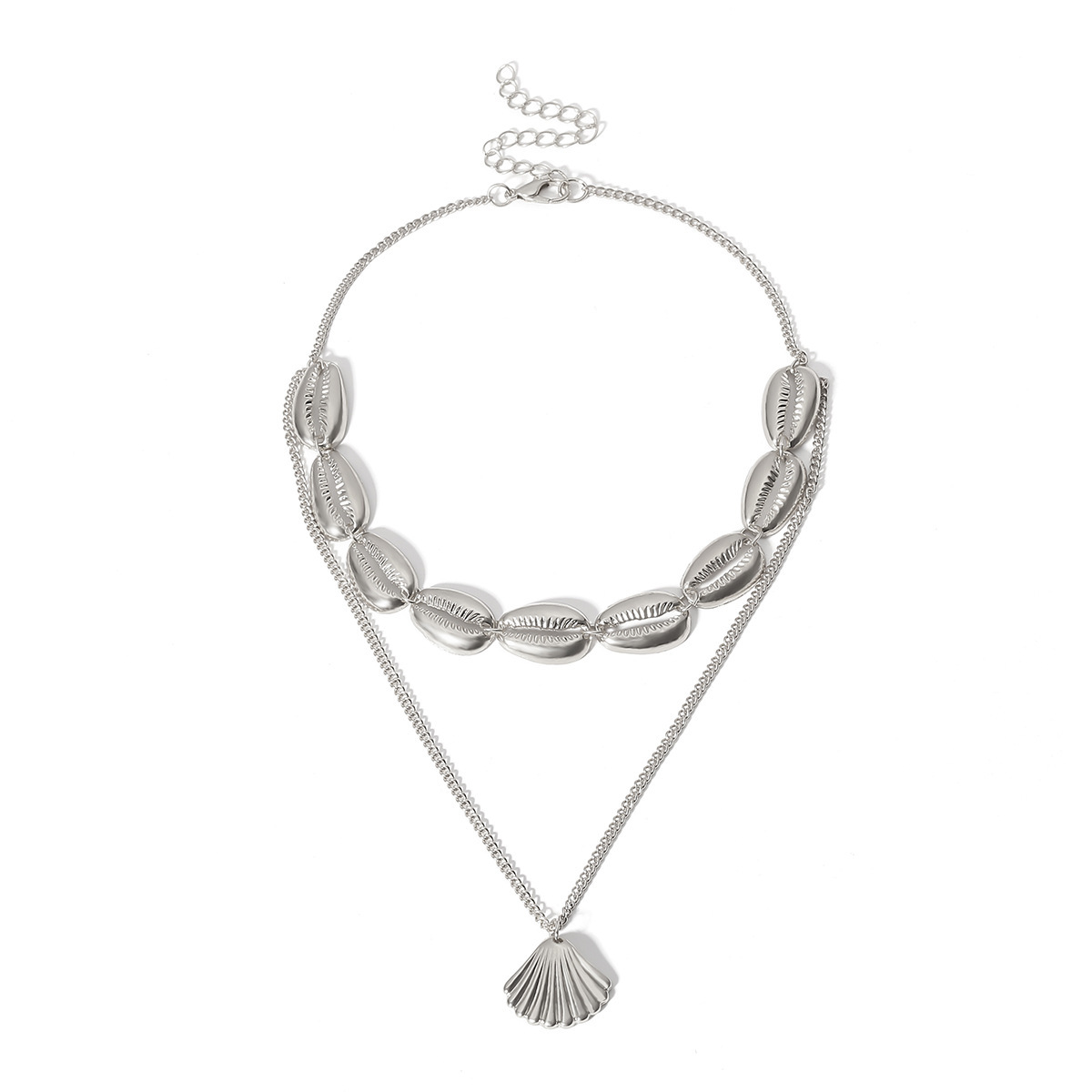 Women Necklace Chains,Nmch Fashion Tassel Multilayer Necklace Elegant Silver Gold Chain Jewelry Gift