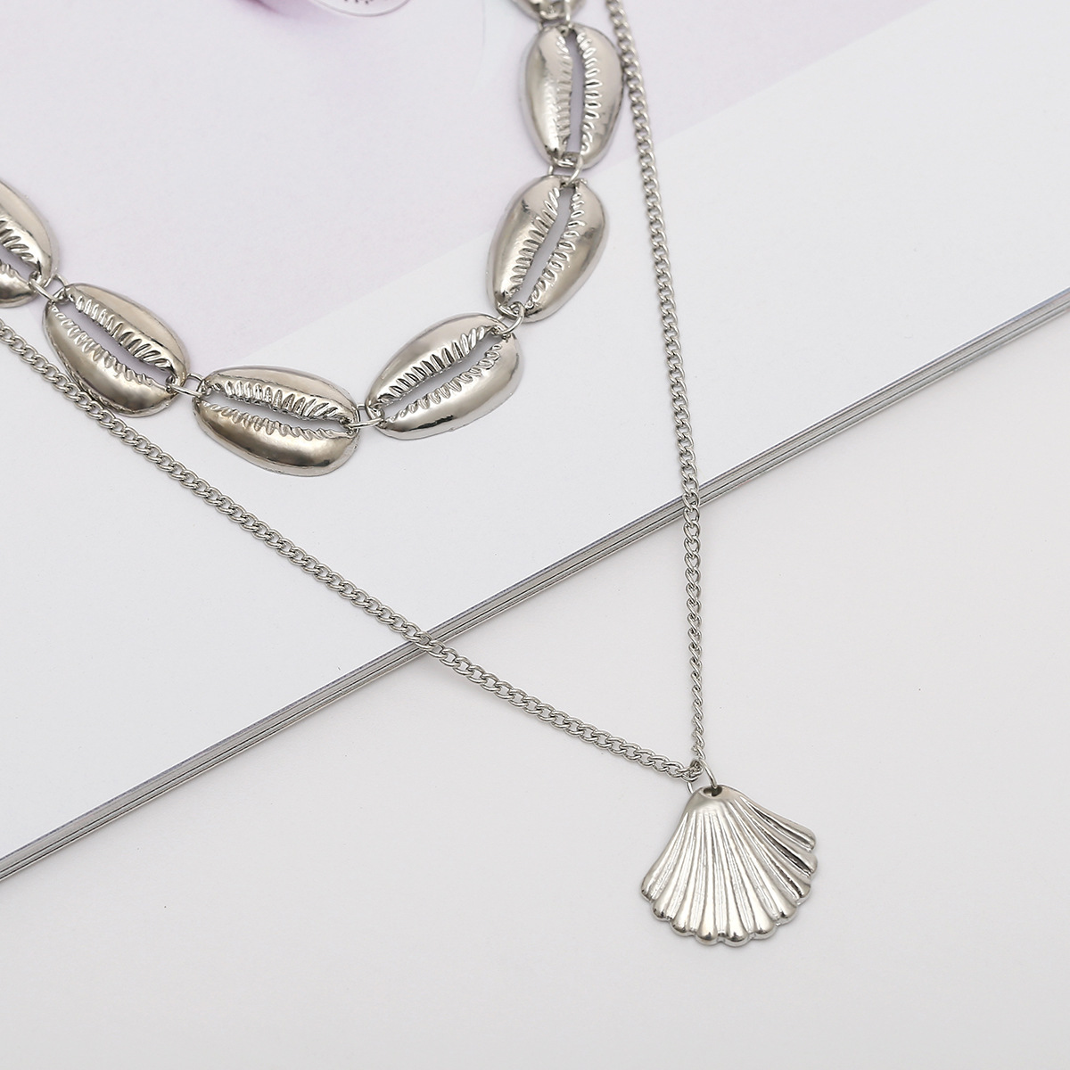Women Necklace Chains,Nmch Fashion Tassel Multilayer Necklace Elegant Silver Gold Chain Jewelry Gift