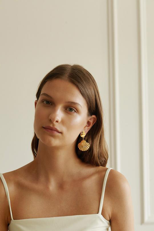 Shell Earrings Set Pearl Pendant Earrings Beach Earrings Accessories for Women Girl