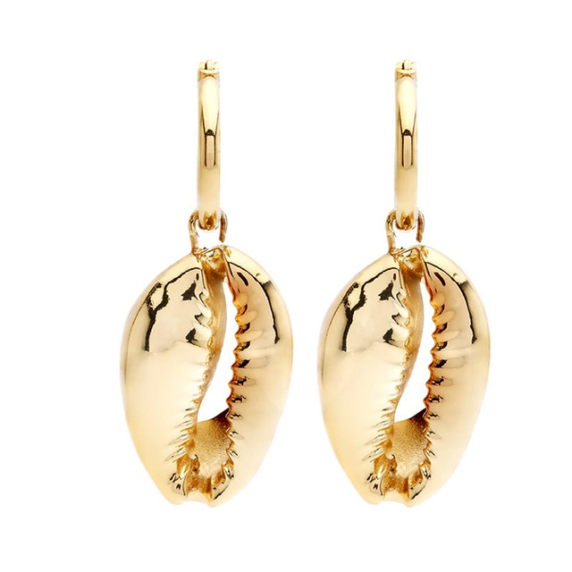 Shell Earrings Set Pearl Pendant Earrings Beach Earrings Accessories for Women Girl