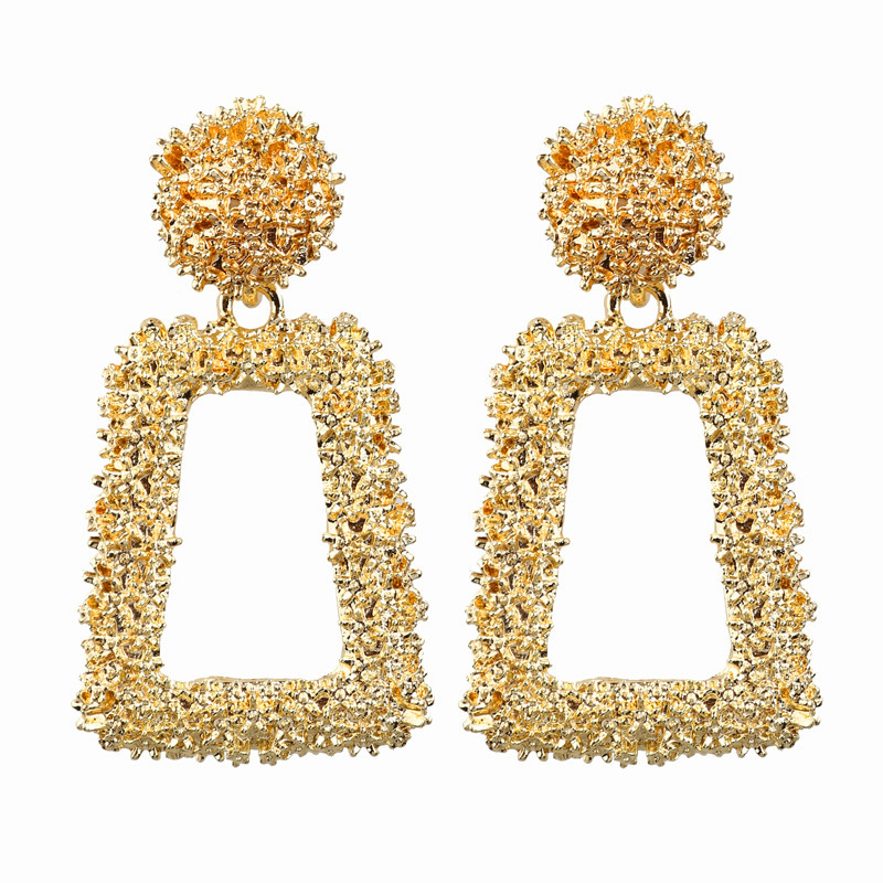 Mottled Acrylic Dangle Drop Earrings for Women Resin Stud Earrings Bohemian Statement Drop Dangle Earrings Fashion Jewelry