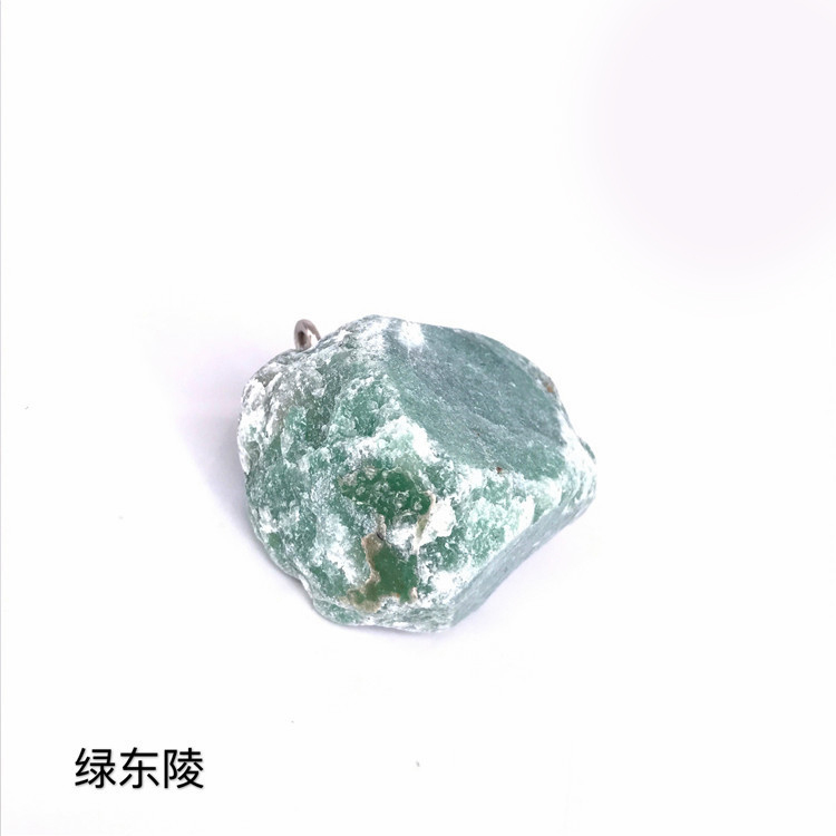 Chakra Healing Raw Gemstones and Natural Clear Quartz Dowsing Pendulum Hexagonal Point Stones Pendant