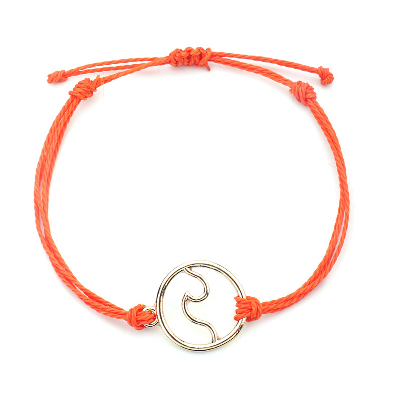 Girl Leather Charm Bracelet Fashion 3pcs/set Multilayer Women Adjustable Bangle