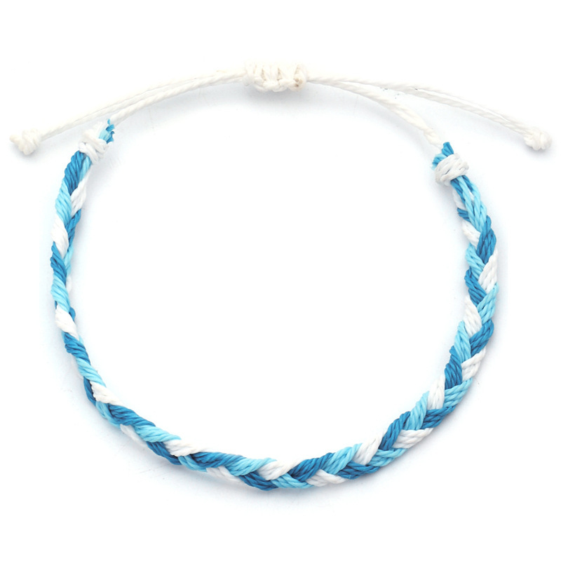 Girl Leather Charm Bracelet Fashion 3pcs/set Multilayer Women Adjustable Bangle