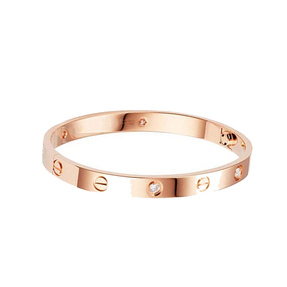 Bracelets for Women Love Bracelet Bangle for Couples Buckle Pulseras de Mujer Titanium Steel Girlfriend Boyfriend Valentines Wedding