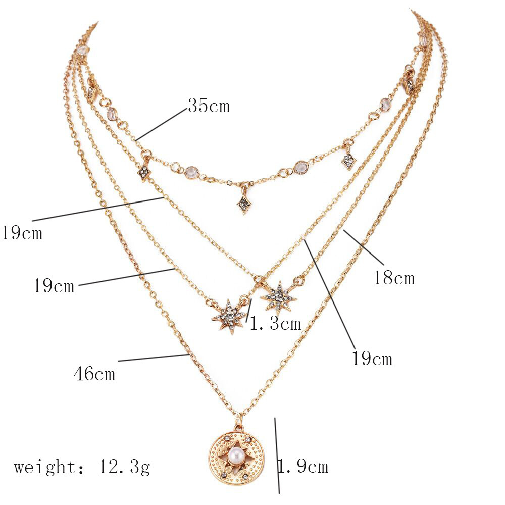Fashion Women  Necklace Personalized Floral Pendant Necklace for Ladies