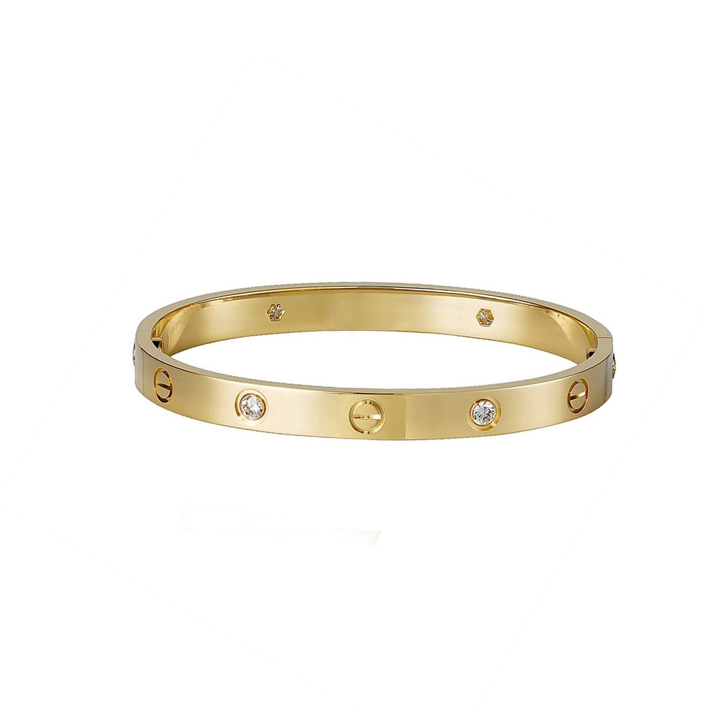 Bracelets for Women Love Bracelet Bangle for Couples Buckle Pulseras de Mujer Titanium Steel Girlfriend Boyfriend Valentines Wedding