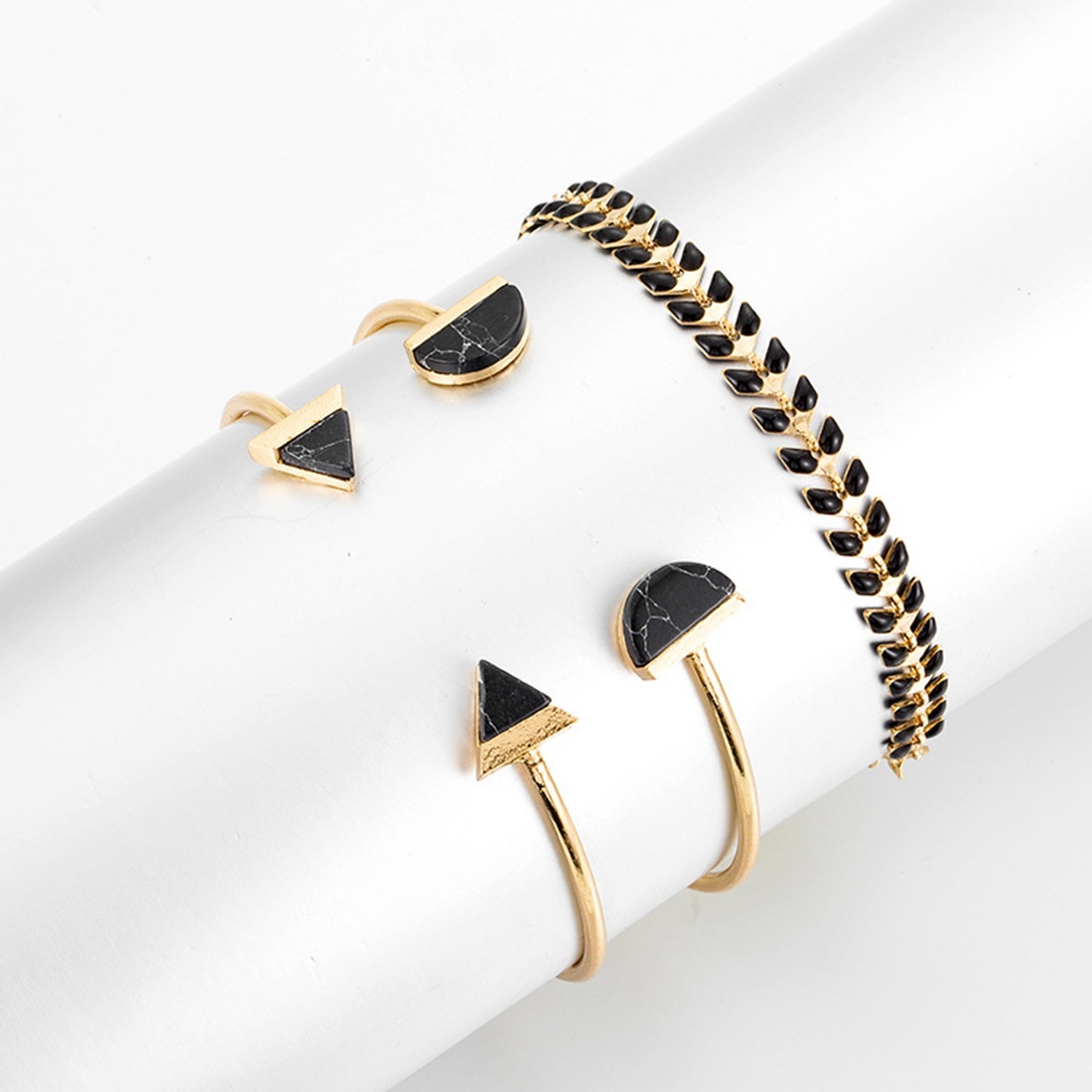 Gold Adjustable Olive Leaf Bracelets for Women Girls Wheat Spike Multiple Stackable Wrap Bangle Brangle Beach Foot Anklet …