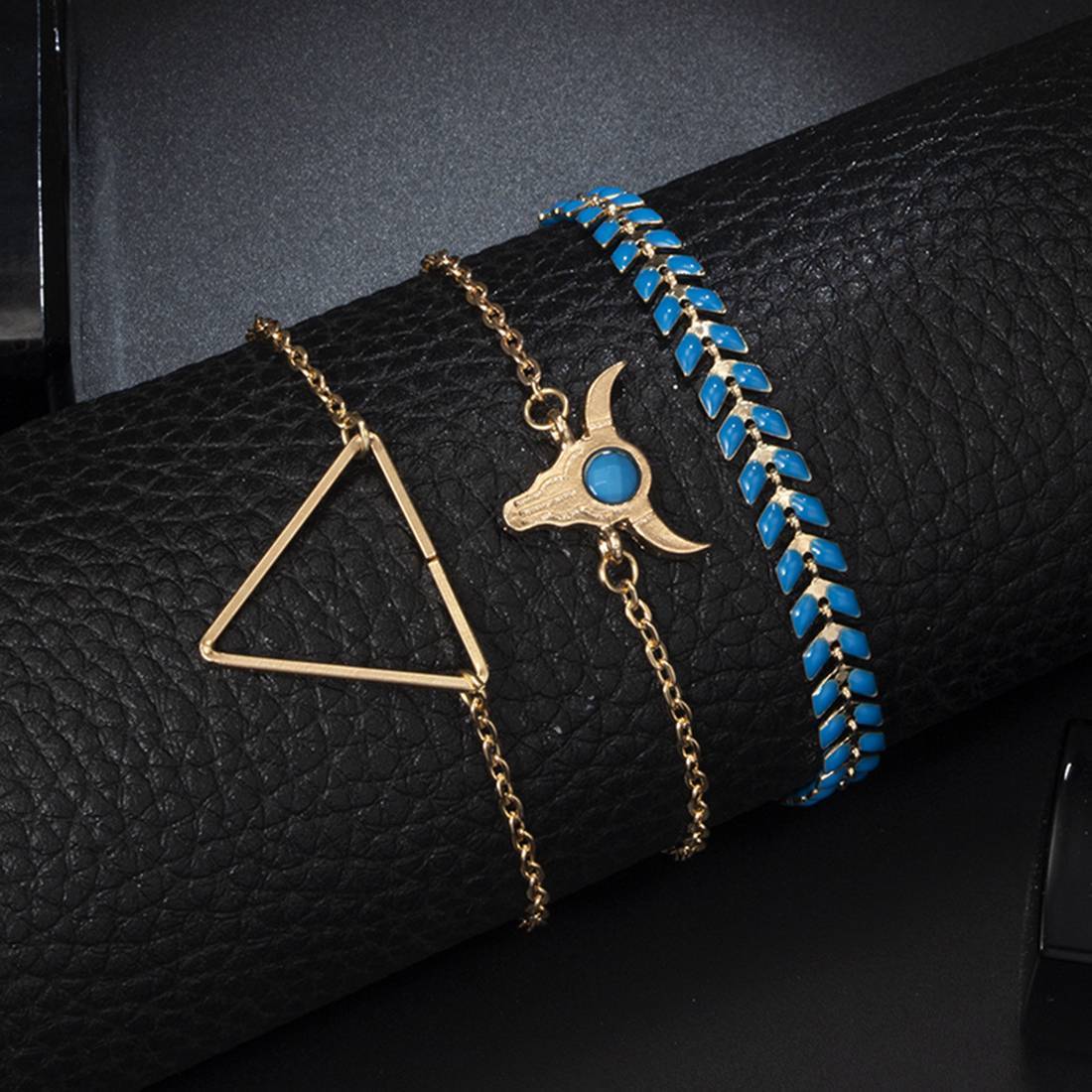 Gold Adjustable Olive Leaf Bracelets for Women Girls Wheat Spike Multiple Stackable Wrap Bangle Brangle Beach Foot Anklet …