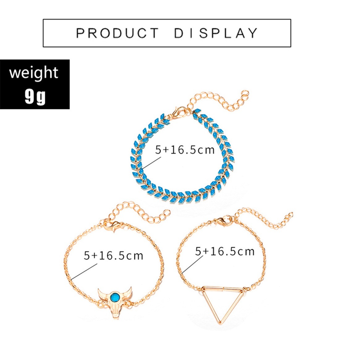 Gold Adjustable Olive Leaf Bracelets for Women Girls Wheat Spike Multiple Stackable Wrap Bangle Brangle Beach Foot Anklet …