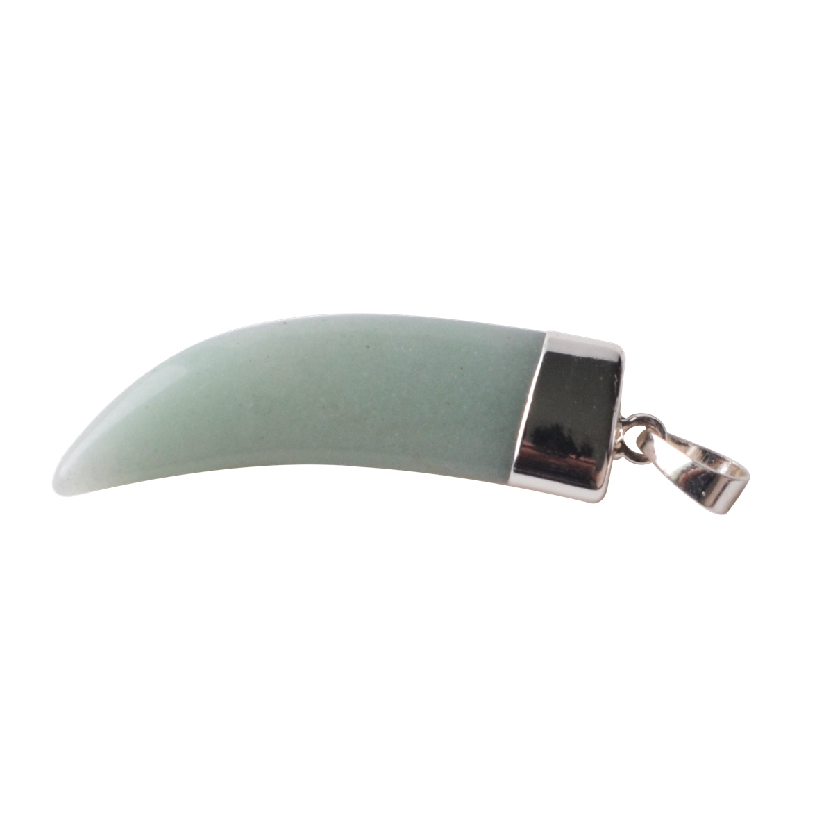 Ox Horn Pendant,Natural Stone Gold Plated Necklace Jewelry for Women and Girls